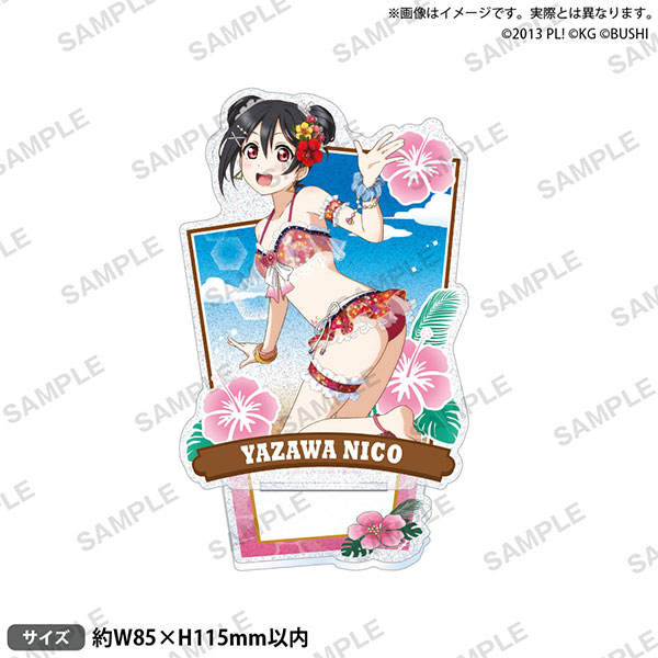 ラブライブ ぷちぐる 寝そべり アクリルバッジ 海未 真姫 にこ 絵里 希 凛 soldierたちの休日(絵里・海未・真姫) | ぷちぐるラブライブ