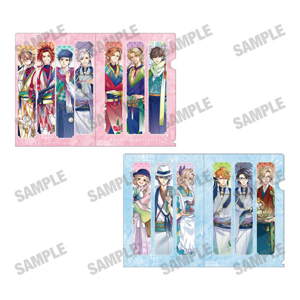 「BROTHERS CONFLICT」 描き下ろしクリアファイルセット 和装ver.[メディコス・エンタテインメント]