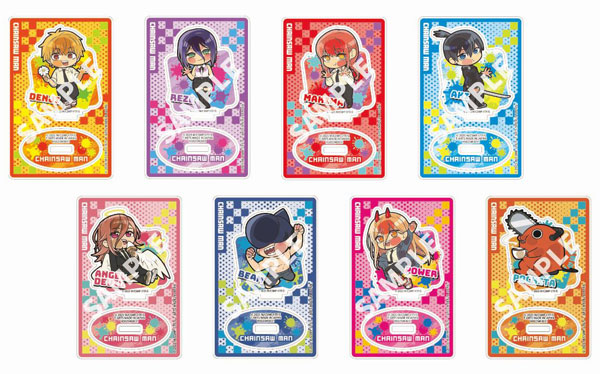 ぴた！でふぉめ 劇場版「チェンソーマン レゼ編」 トレーディングアクリルスタンド 8個入りBOX[タカラトミーアーツ]
