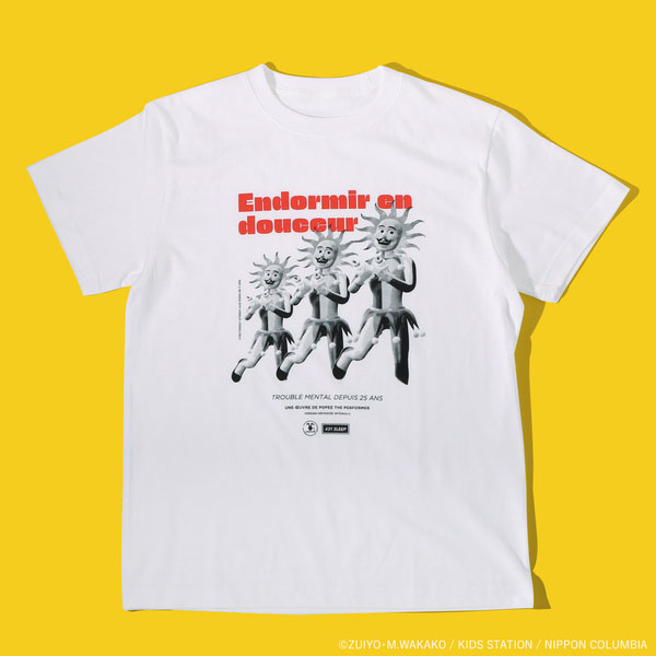 ポピーザぱフォーマー SLEEP Tシャツ ホワイト XXL（再販）[ナタリー