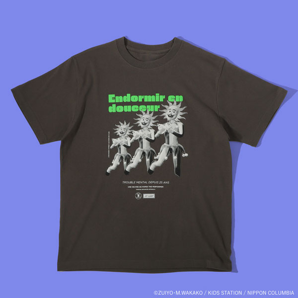 ポピーザぱフォーマー SLEEP Tシャツ ヘイジーブラック XXL