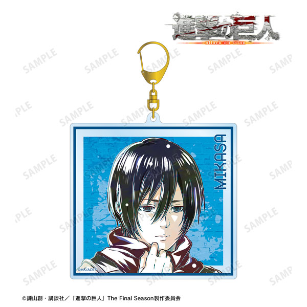 進撃の巨人 ミカサ シュガーディア アクリルキーホルダー 原宿クレープ Amazon.co.jp: 進撃の巨人 ぷちこれ！アクリルキーホルダー