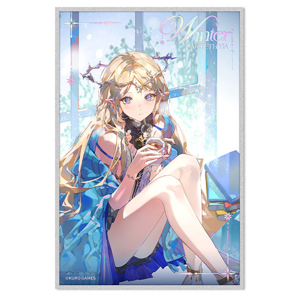鳴潮 韓国　AGF　限定　ツバキ A2ポスター　ブロマイド　公式正規品 鳴潮】ツバキ 冬日の誘いシリーズ アクリルスタンド 公式正規品