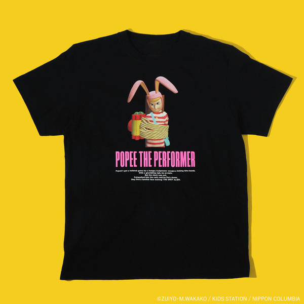 ポピーザぱフォーマー ESCAPE SHOW Tシャツ ブラック XL[ナタリー 