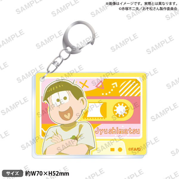 おそ松さん　A応P　アクリルキーホルダー全種 Amazon.co.jp: おそ松さん 100均コラボ アクリルキーホルダー