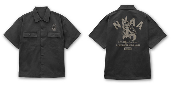 メイドインアビス 烈日の黄金郷 ナナチ ワークシャツ/GRAY-XXL[コスパ]