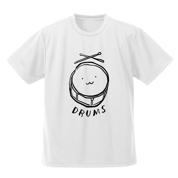 ガールズバンドクライ 安和すばるの「DRUMS」ドライTシャツ/WHITE-S（再販）[コスパ]《０４月予約》