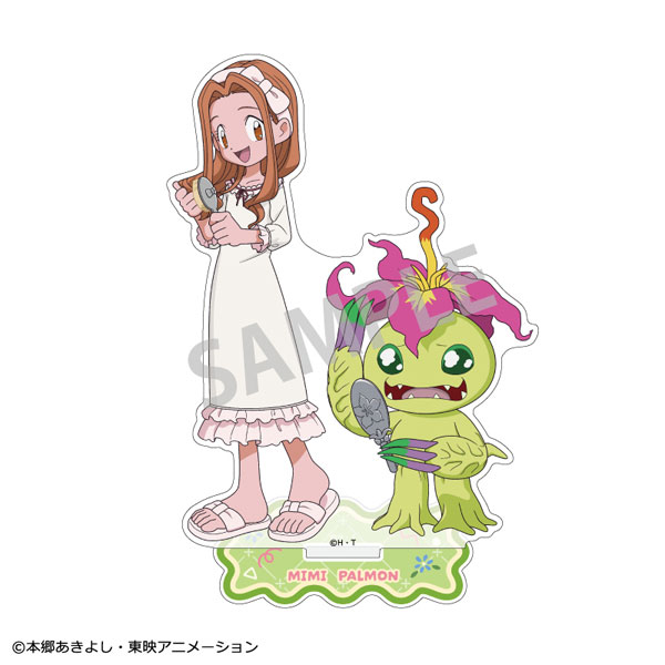 デジモンアドベンチャー アクリルスタンド 太刀川ミミ＆パルモン 寝起き[カミオジャパン]