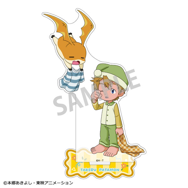 デジモンアドベンチャー アクリルスタンド 高石タケル＆パタモン