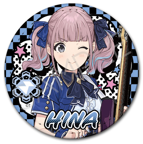 『ガールズバンドクライ』第3弾 レザーバッジ(丸形) YF (ヒナ)[シンクイノベーション]
