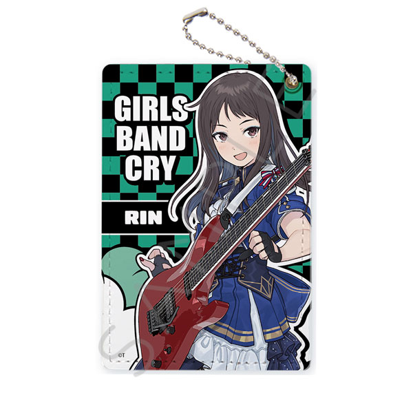 『ガールズバンドクライ』第3弾 パスケース YG (リン)[シンクイノベーション]《発売済・在庫品》