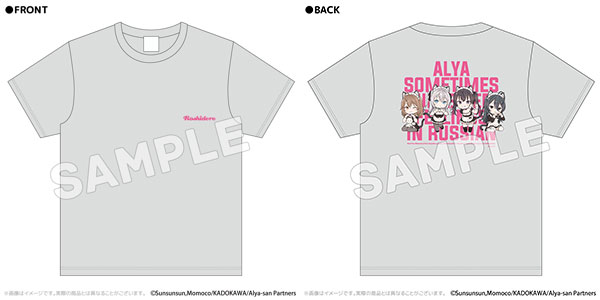 時々ボソッとロシア語でデレる隣のアーリャさん 猫メイド Tシャツ M[アクロス]《発売済・在庫品》