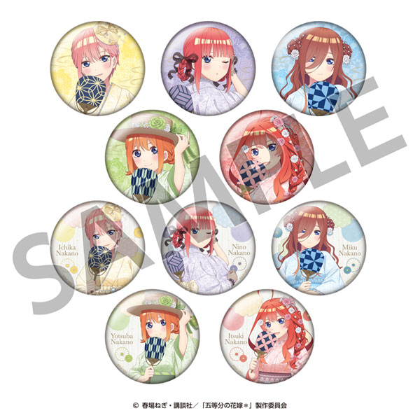【mumu様】中野五月　東京タワー缶バッジ　展望台チケット　10点セット 五等分の花嫁∬ POP UP SHOP in TOWER RECORDS - TOWER RECORDS