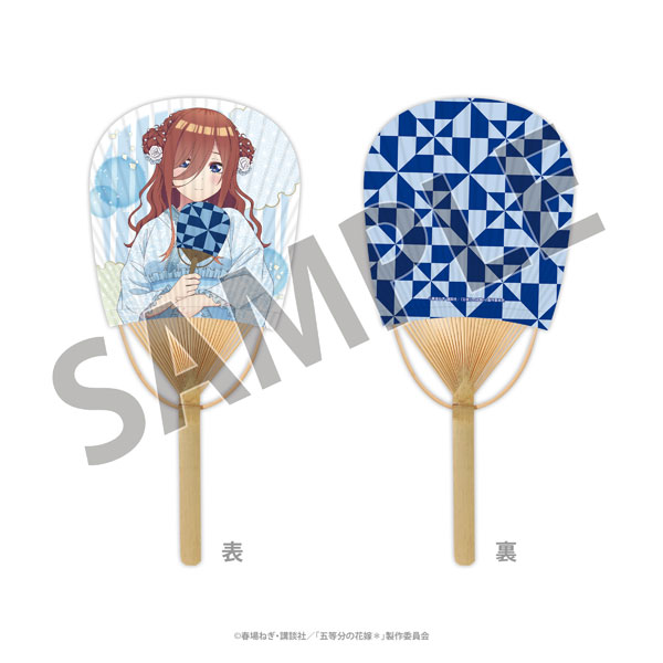 五等分の花嫁* 平竹うちわ(三玖) ＜納涼Style＞[TOKYOGETS]《発売済・在庫品》