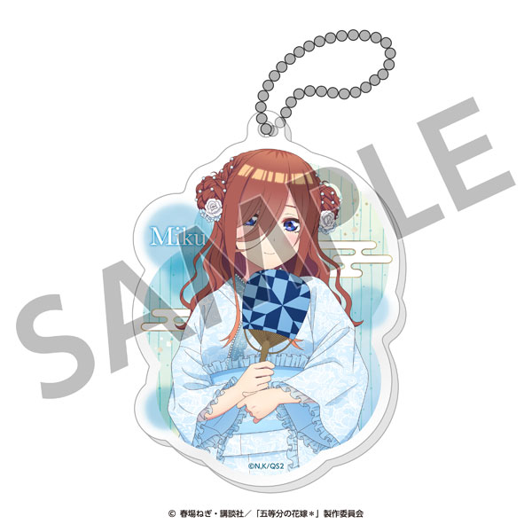 五等分の花嫁* アクリルキーホルダー(三玖) ＜納涼Style＞[TOKYOGETS]