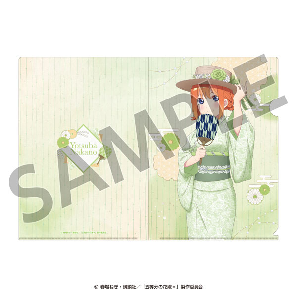 五等分の花嫁* クリアファイル(四葉) ＜納涼Style＞[TOKYOGETS]