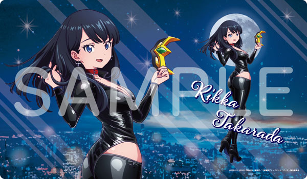 劇場版グリッドマン ユニバース ラバーデスクマット&スリーブ 六花＆アカネ＆夢芽 限定販売】劇場版『グリッドマン ユニバース』 ラバーデスク