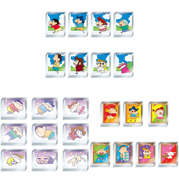 クレヨンしんちゃん アクリルブロック 24個入りBOX[エンスカイ]《在庫