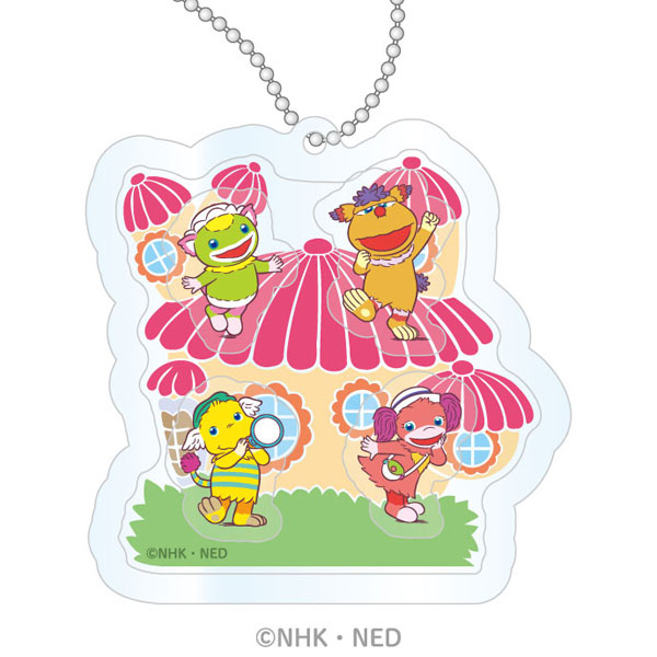 ぐ～チョコランタン シャカシャカアクリルキーホルダー (2)家[エンスカイ]