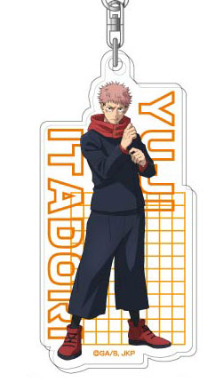 アクリルキーホルダー 呪術廻戦 Vol.3 01 虎杖悠仁 A[バンダイ]《発売済・在庫品》