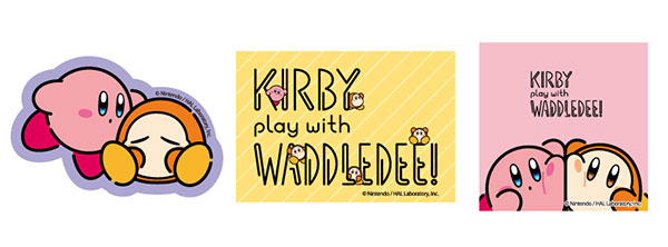 カービィ play with ワドルディ キャラスタムステッカー パステル[バンダイ]