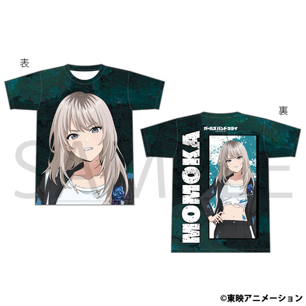 ガールズバンドクライ フルグラフィックTシャツ 河原木桃香[ムービック]