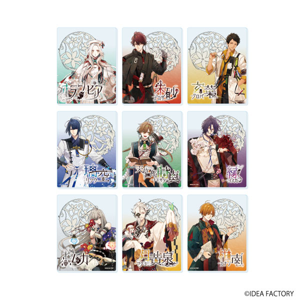 アクリルカード「オランピアソワレ」01/公式イラスト 9個入りBOX
