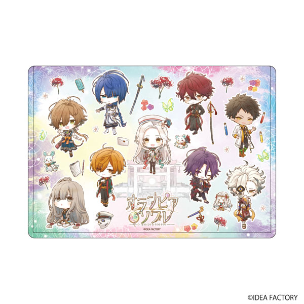 キャラクリアケース「オランピアソワレ」01/集合デザイン(グラフアートイラスト)[A3]