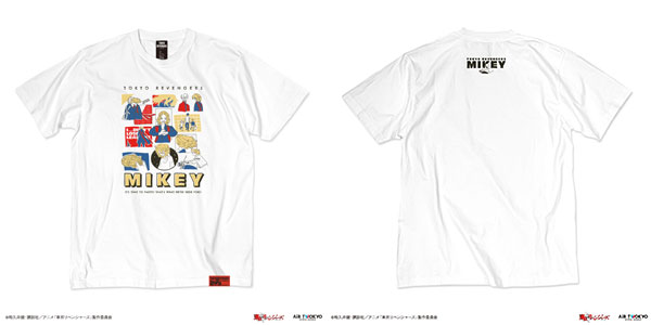 TVアニメ『東京リベンジャーズ』 第3弾 天竺編 チェキフォトTシャツ 2(マイキー) ホワイト XXL[AIR TWOKYO]