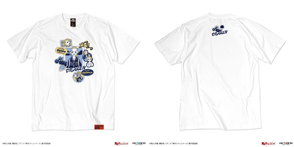 TVアニメ『東京リベンジャーズ』 第3弾 天竺編 チェキフォトTシャツ 3(ドラケン) ホワイト XL[AIR TWOKYO]