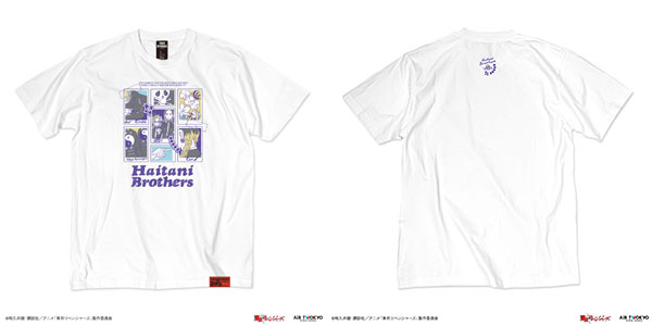 TVアニメ『東京リベンジャーズ』 第3弾 天竺編 チェキフォトTシャツ 6(灰谷兄弟) ホワイト XL[AIR TWOKYO]