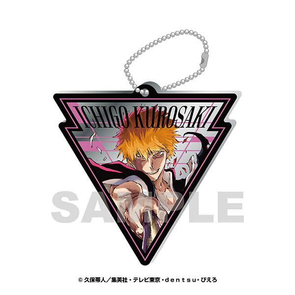 BLEACH 千年血戦篇 ミラーアクリルキーホルダー 1.黒崎一護