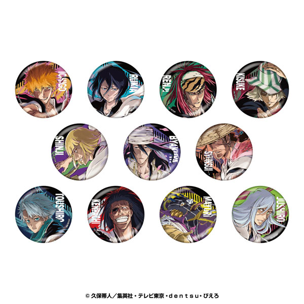 BLEACH 千年血戦篇 キャラバッジコレクション デコレクション缶バッジ グッズ-バッチ】BLEACH 千年血戦篇 キャラバッジコレクション