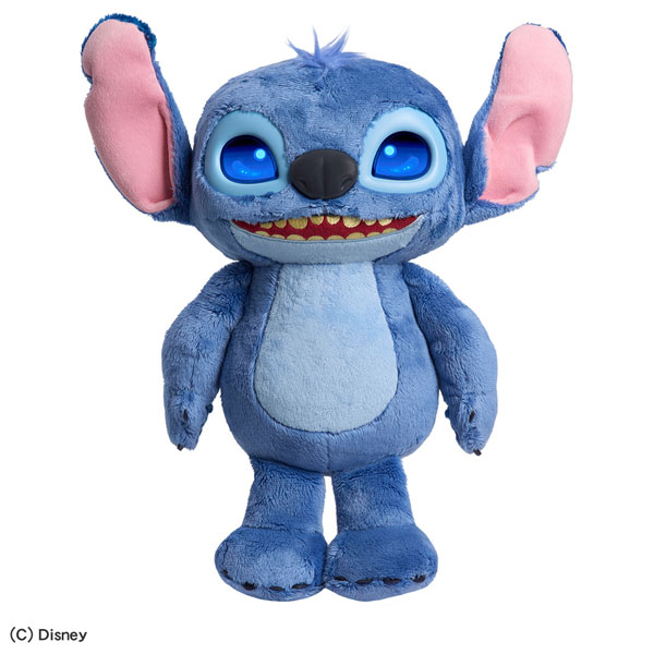 (箱破損特価新品)リロ＆スティッチ アニメーションアイ！インタラクティブぬいぐるみ スティッチ[タカラトミー]《発売済・在庫品》