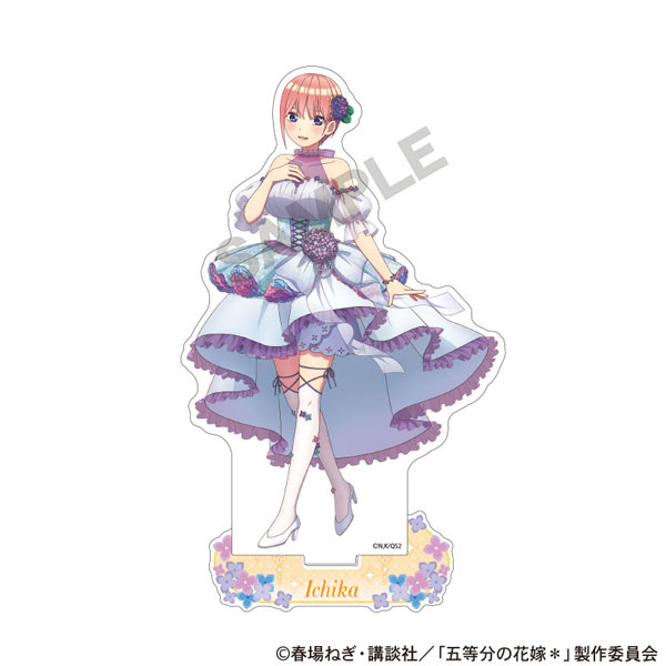 五等分の花嫁　中野一花アクリルスタンド 映画『五等分の花嫁』 - 描き下ろしイラスト 中野一花 スノー