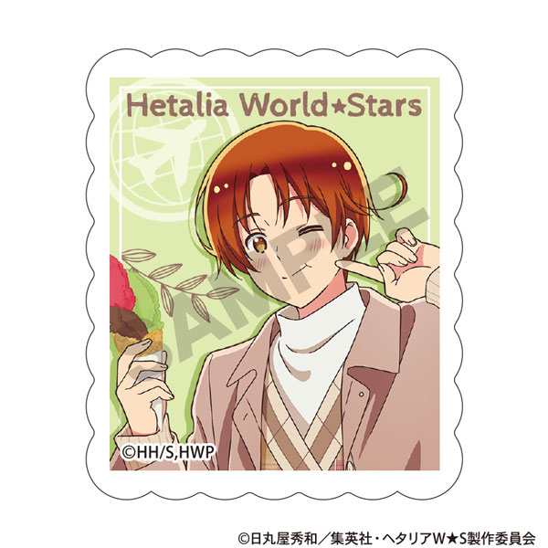 ヘタリア World★Stars アクリルマグネット イタリア 食べ歩きグルメ[クラックス]《在庫切れ》