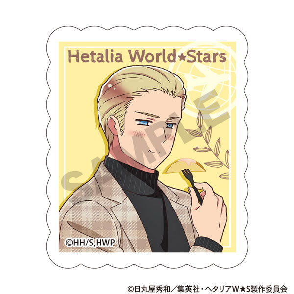 ヘタリア World☆Stars アクリルマグネット ドイツ 食べ歩きグルメ