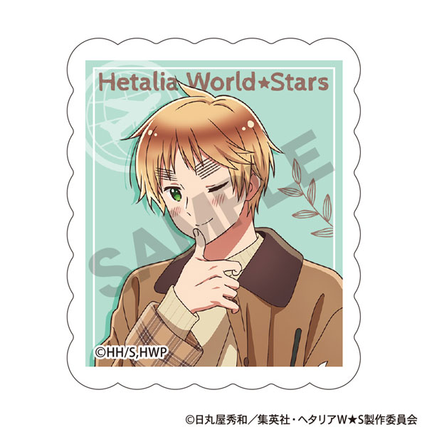 ヘタリア World★Stars アクリルマグネット イギリス 食べ歩きグルメ[クラックス]