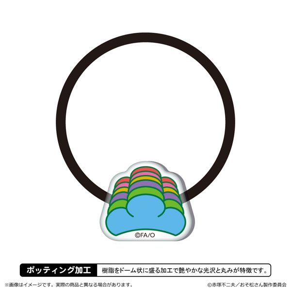 おそ松さん アクリルヘアゴム カラ松[清水産業]