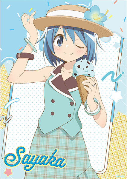 魔法少女まどか☆マギカ クリアポスター 美樹さやか(ice cream PARTY)[ムービック]