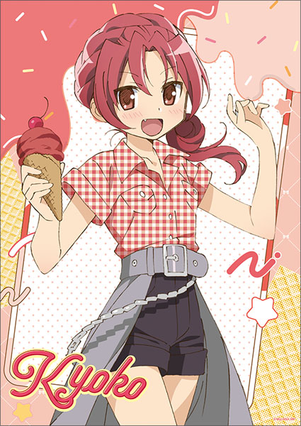 魔法少女まどか☆マギカ クリアポスター 佐倉杏子(ice cream