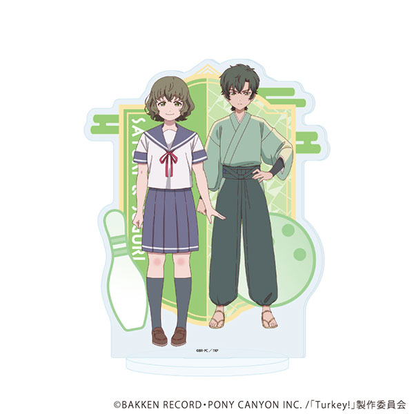アクリルスタンド「Turkey！」03/一ノ瀬さゆり＆傑里(公式イラスト)[A3]