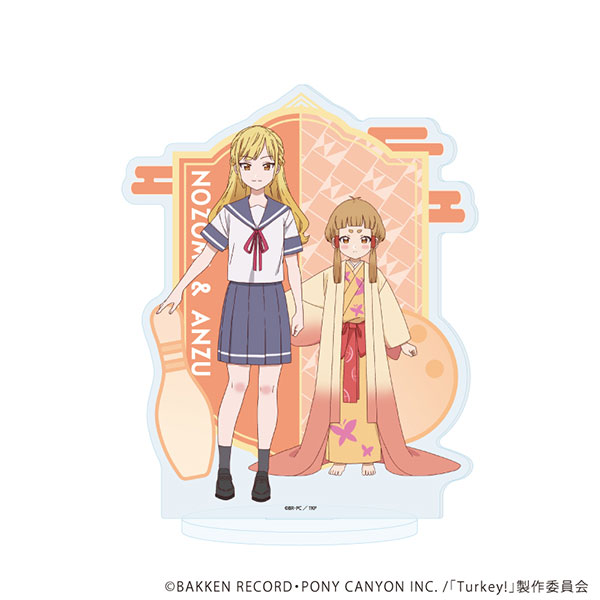 アクリルスタンド「Turkey！」04/三鷹希＆庵珠(公式イラスト)[A3