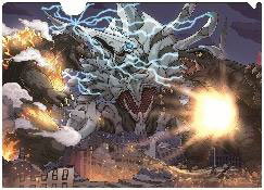 ゴジラバトルライン/GODZILLA BATTLE LINE クリアファイル(ゴジバトキャラクターver.)[東宝]《発売済・在庫品》