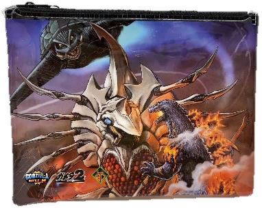 ゴジラバトルライン/GODZILLA BATTLE LINE ポーチ(西川伸司イラストver.)[東宝]《発売済・在庫品》