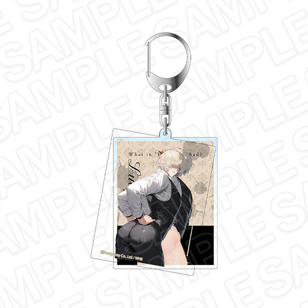 地獄のどこが悪い？ ヘルバ whb セリフキーホルダー 地獄のどこが悪い？-What in“HELL”is bad？- チェンジングアクリル