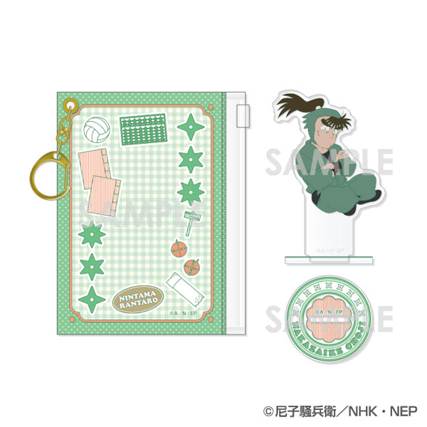 忍たま乱太郎 ポーチ入りアクリルスタンド 18.中在家長次[ソル・インターナショナル]《発売済・在庫品》