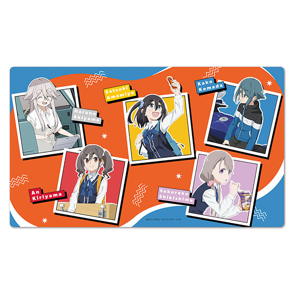 mono キャラクターラバーマット さつき、アン、桜子、春乃、華子[アズメーカー]
