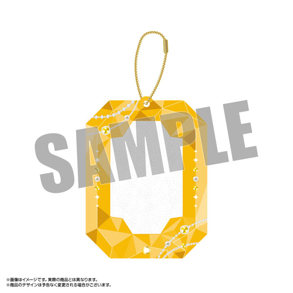 amieオリジナル ジュエリーアクリルフレーム 宝石ver. 3.イエロー[amie]
