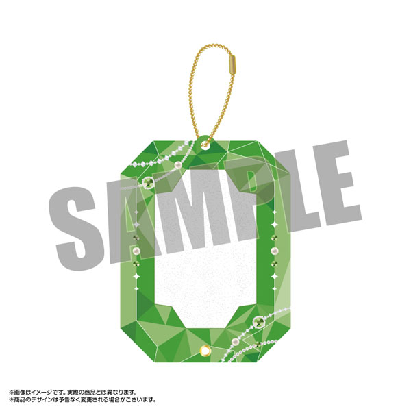 amieオリジナル ジュエリーアクリルフレーム 宝石ver. 4.グリーン[amie]